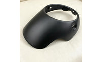 Headlight Cowl Cover Glossy Finish Black Headlight Fairing Visor for Street Riding