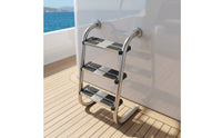 Long-Lasting Stainless Steel Pool Ladder Sturdy Pool Ladder with Handrails Stable Sturdy for Swimming Pools