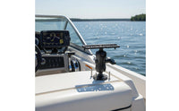 360-Degree Rotation Marine Detector Mount Heavy Duty Marine Detector Bracket Mount Bracket AMPS Hole Pattern for Anglers, Boaters