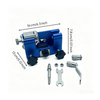 Woodcutting Equipment Honing Tool with Crank Portable Manual Chain Honing Tool No Power Required Sharpening for Gardeners