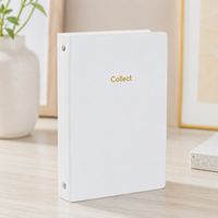 3-Inch Receipt Storage Binder, 10x10 Photo Album for Anime, Celebrity Merchandise, Idol Cards, Polaroids, and Collectibles