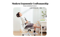 Height Adjustable Ergonomic Computer Chair effortless Rolling Casters Ergonomic Mesh workplace Chair spinerest support rotating Seat Breathable spinerest for Students, Home Users, distance Workers, Study Room, Bedroom
