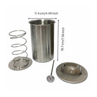 Protein Press Easy to Clean Stainless Steel Hams Press Homemade  Meat Former for Home Cooks