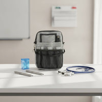 Adjustable Nurse Pouch with Mesh Pocket Handsunrestricted Nurse Waist Pack Zippered Waist Bag Medical for Caregivers