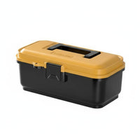 Portable Sturdy Hardware Organizer Secure Latch Multi-Function Storage Box for Technician, Handyman, Car, Workshop
