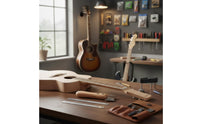 3 Pieces Stainless Steel Guitar Luthier Tool Set Precise Measurement Guitar Setup and Maintenance Kit Long-Lasting Fret Slotting Saw Kit All-in-a for Luthiers, DIY Enthusiasts, Workshop