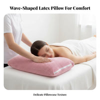 Breathable Wave Shaped Pillow Ergonomic Design Beauty Salon Pillow for Estheticians, Massage Clients, Spa, Bedroom