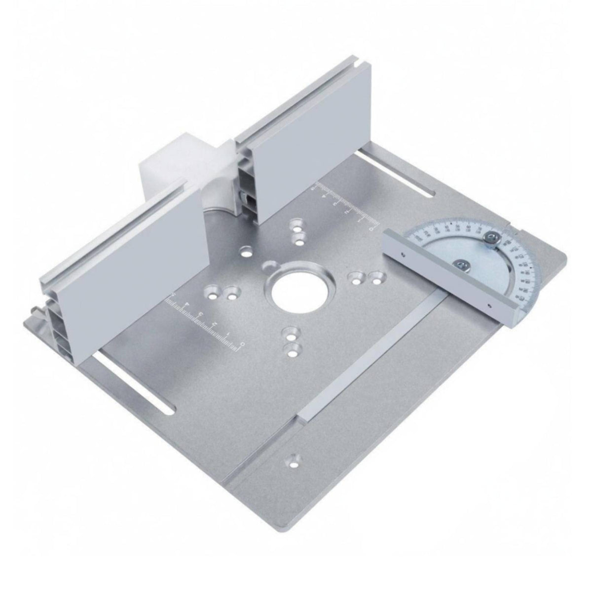 Insert Ring Inserts Router Table Insert Plate Angle Guide Router Insert Plate Scale Markings Woodworking Tool Metal