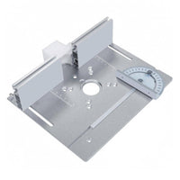 Insert Ring Inserts Router Table Insert Plate Angle Guide Router Insert Plate Scale Markings Woodworking Tool Metal