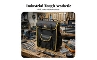 Wear-Resistant Electrician Tool Bag Structured Body Waterproof Tool Bag Long-Lasting for Electricians
