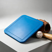 Rubber Base Plate Square Baseball Base Weatherproof Throw Down Bases for Coaches, Training, Field Setup