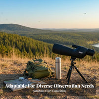 ED Glass Lens Tripod Bird Watching Waterproof & Fogproof High Power Spotting Fog-Proof High Power Monocular Tele FMC Green Film Coating for Outdoor Enthusiasts, Amateur Astronomers, Scenery Viewing, Stargazing, Outdoors, Sporting Events