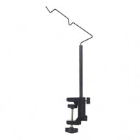 Carbon Steel Tabletop Lantern Hanger Stand Portable Clamp Lantern Holder Black Outdoor Gear