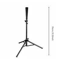 Sturdy Rubber Top Baseball Batting Tee Easy Setup Softball Hitting Stand Portable Tripod Hitting Tee for Beginners, Training