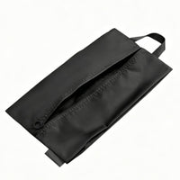 Slim Travel Shoe Bag Rectangular Zippered Shoe Bag Zipper Closure for Packing