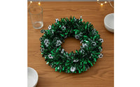 Championship Soccer Event Party Wreath Festive Decoration Football Theme Garland Easy to Hang for Kids