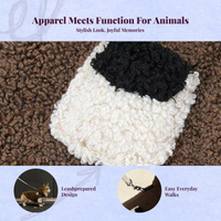 Dog Fleece Coat, Warm, Autumn Winter, Small to Large