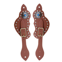 Western Spur Straps Comfortable Wear Western Horse Spurs Lightweight