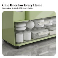 Tiered Cosmetic Case with Drawers Compartmentalized Design for Bedroom, Students