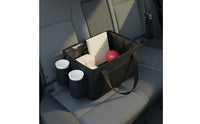 Kids Toy Vehicle Tote Multi-Functional Backseat Storage Bin Featuring Beverage Holders Foldable for Parents