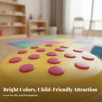 Colorful Balance Stepping Stones Indoor and Outdoor Use Kids Stepping Stones Anti-Slip Sensory Balance Beam Set Open Combination for Children, Preschoolers, Toddlers, Kindergarten, Preschool, Daycare, Playroom