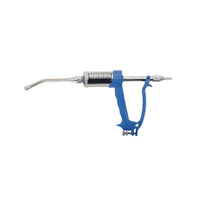 Livestock Syringe with Bottle Attachment Metal Continuous Transparent Livestock Syringe for Veterinarians, Herders, Farms, Barns
