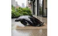 Glossy Motorcycle Rear Mudguard Retro Rear Motorcycle Mudguard Short Curved