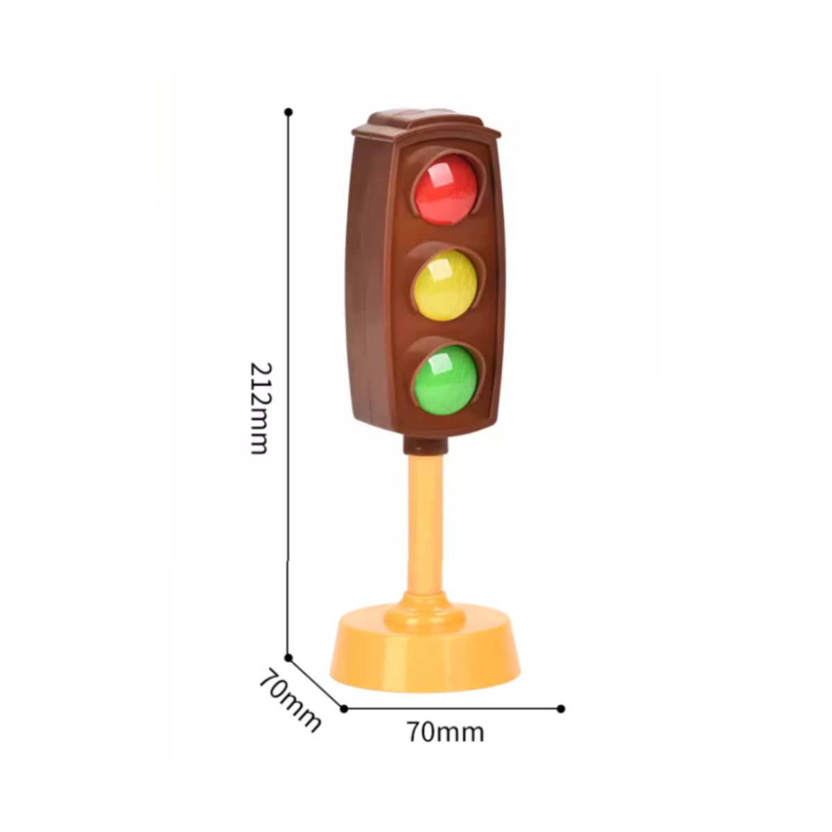 Early Education Toy Traffic Light Educational Traffic Indicator Toy Realistic Design for Preschoolers, Kindergarten, Classroom, Playroom