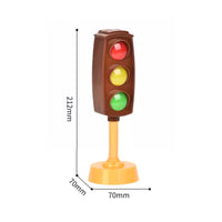 Early Education Toy Traffic Light Educational Traffic Indicator Toy Realistic Design for Preschoolers, Kindergarten, Classroom, Playroom