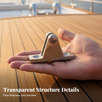 90 Degree Boat Deck Hinge Exact Casting 90 Degree Deck Hinge Stainless Steel Cover Mount for RV Owners