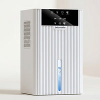 Quiet Dehumidifier with Auto Defrost Lightweight Dehumidifier with Timer Efficient Appliance for Bedroom