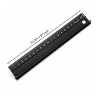 Non-Slip Ruler Scratch Protection Work Tool Engraved