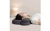 Ergonomic Neck Contour Pillow Contoured Cervical Pillow Supportive Slow Rebound for Side Sleepers, Adults, Bed, Bedroom