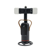 Motorized Mobile Device Tracking Stand 360-Degree Phone Stand with Gesture Control Portable Auto Face Tracking Phone Holder Compact for Livestreaming