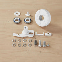 Pool Swing Axle Kit Easy to Install Axle Kit and Metal Pressure Cleaner Part Set