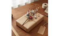Independence Day Reusable Patriotic Tricolor Artificial Branch DIY Crafting Patriotic Fake Sprig for Vase Filler, Office Decor