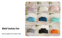 17cm Doll Hat Soft Cozy Miniature Ribbed Hat