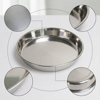 Cat Cooling Bed Aluminum Basin or Stainless Steel Pet Nest for Summer Heat Relief, All Seasons Universal