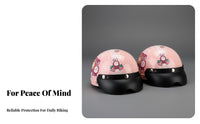 Retro 3C Certified Helmet Sun Protection Shielded Headwear for Men, Adults, Daily Commute, Commuting, Street Riding