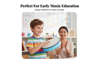 hand drumly auditory developmently Education Tool Tambourine Rhythm Training Hand Drum Child-Safe Percussion Instrument Family Bonding Activity for Children, Music educators, Kindergarten, Preschool, Classroom, fun time