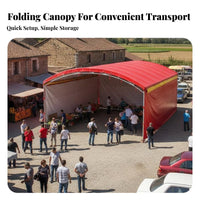 Outdoor Banquet Shelter Waterproof Heavy Duty Party Tent Protection Portable Party Tent for Caterers, Event Organizers, Banquets, Weddings, Parties