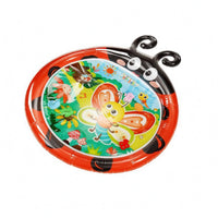 Printed Baby Tummy Time Water Mat Clear Tummy Time Water Mat Colorful Air-Filled for Babies