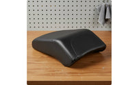 Leather Motorcycle Rear Seat Cushion Stitched Finish Pillion Seat Foam Padding
