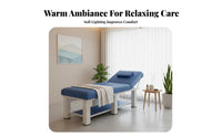 Massage Bed Multi-Functional Folding Massage Table Foldable Design Spa Treatment Bed for Aesthetic Specialists, Permanent Design Artists, Salon, Spas