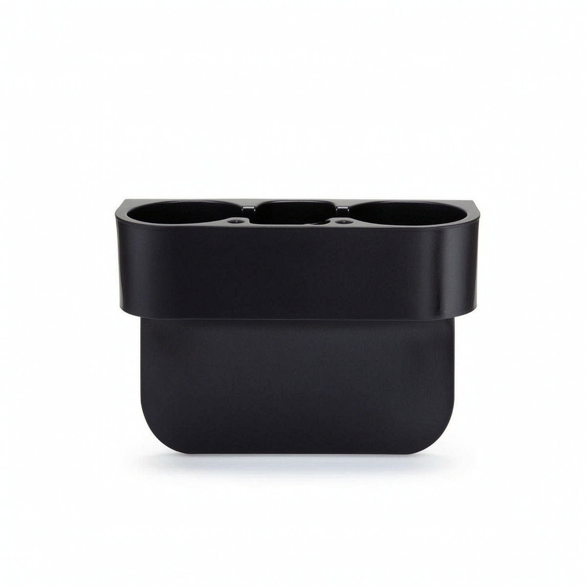 Space-Saving Car Seat Space Organizer with Cup Holder Universal Car Seat Space Storage Box Slim Auto Console Side Storage Box Compact for Commuters