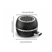 Plug-and-Play USB Computer Speaker Compact USB Speaker Space-Saving for Students, Travelers, Office, Travel