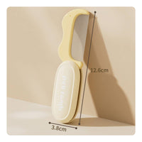 Portable Fine-Toothed Pocket-Sized Foldable Pet Comb Matting Mini Grooming Comb Comfortable for Cats