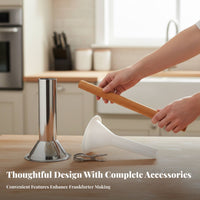 Manual Sausage Stuffer Multi-Purpose Stainless Steel Sausage Filler Food Grade