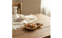 Banana Tray Sculptural Banana Shaped Tray Modern for Coffee Table, Living Room