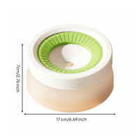 Buoyant Disk Design Floating Water Bowl for Indoor